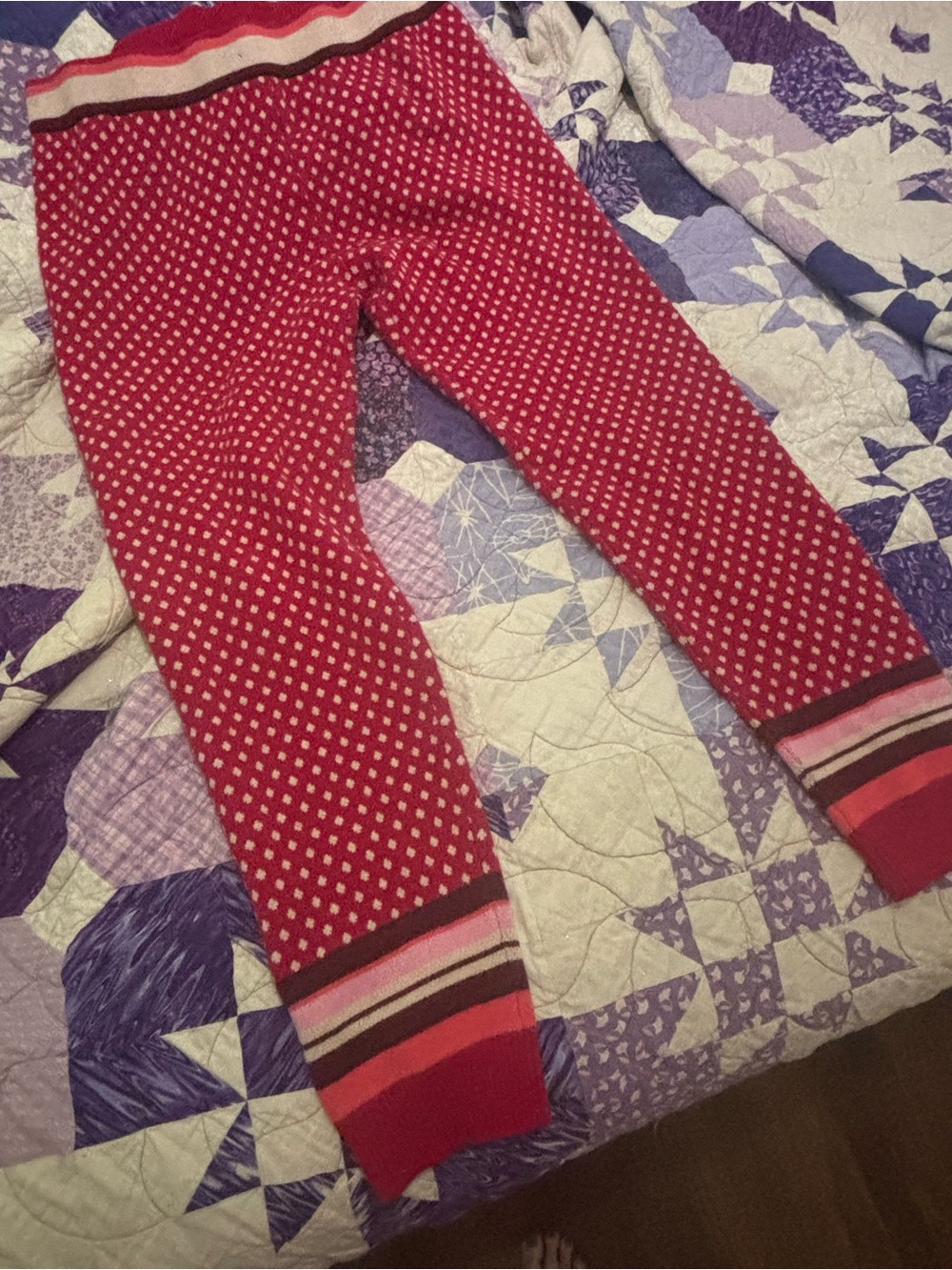 Intimately by Free People Red Polka Dot  Leggings